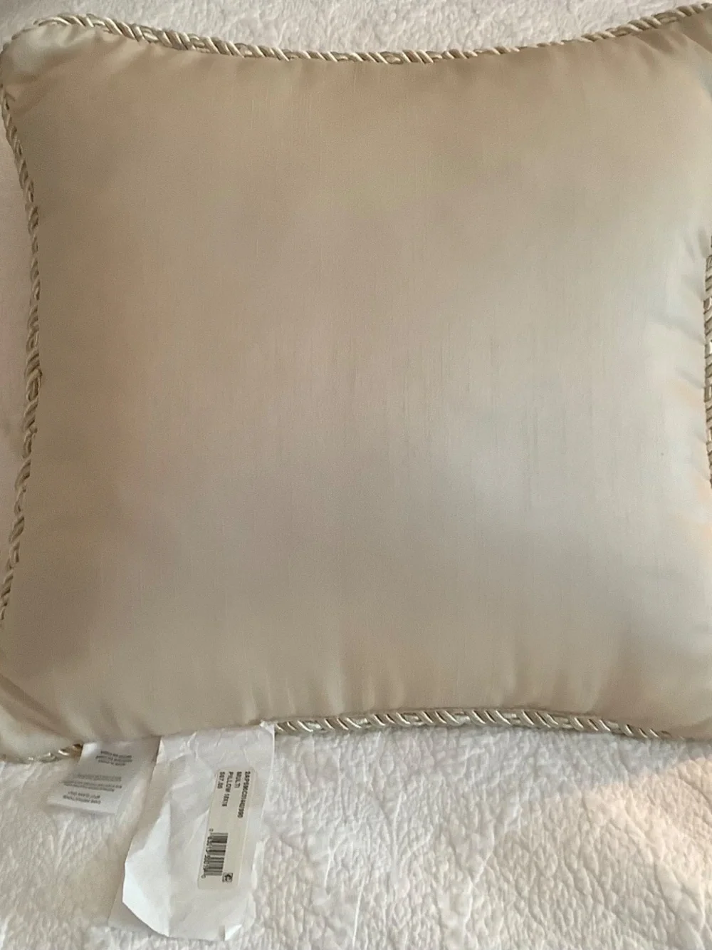 Croscill Daphne Pillow Square Embroidered Floral Pillow 17